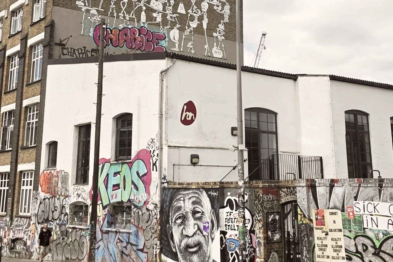 The front of Hon's BBQ Hackney Wick