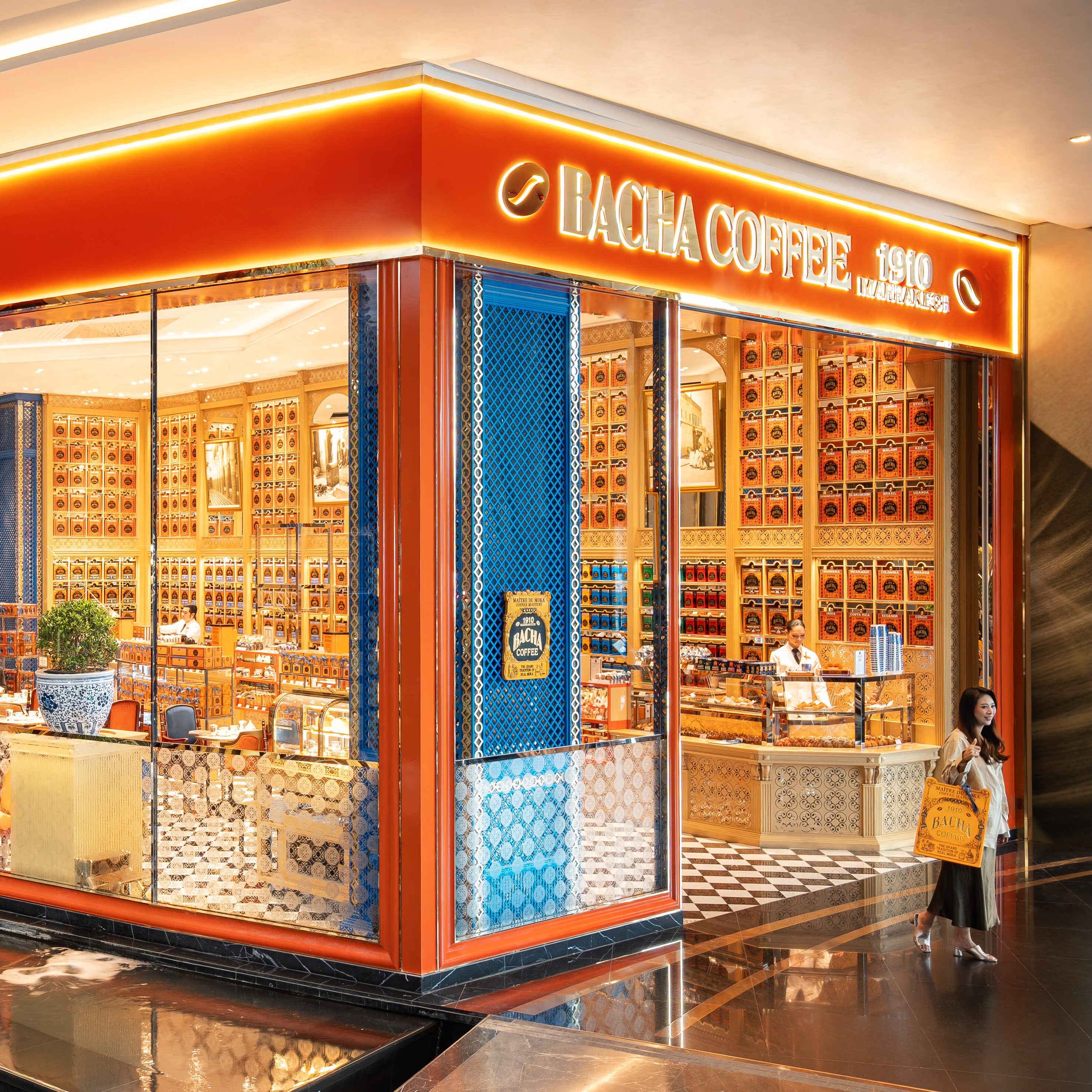 The front of Bacha Coffee