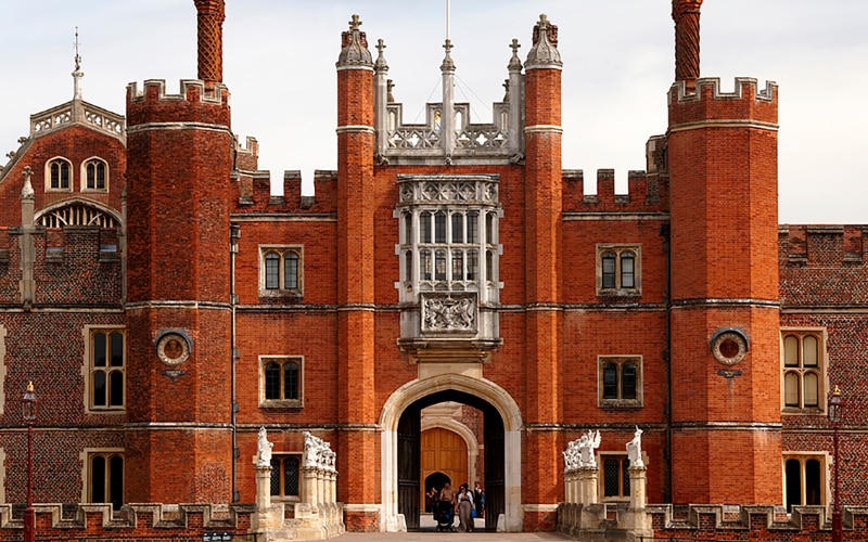 Hampton Court Palace, where the food festival runs through Monday
