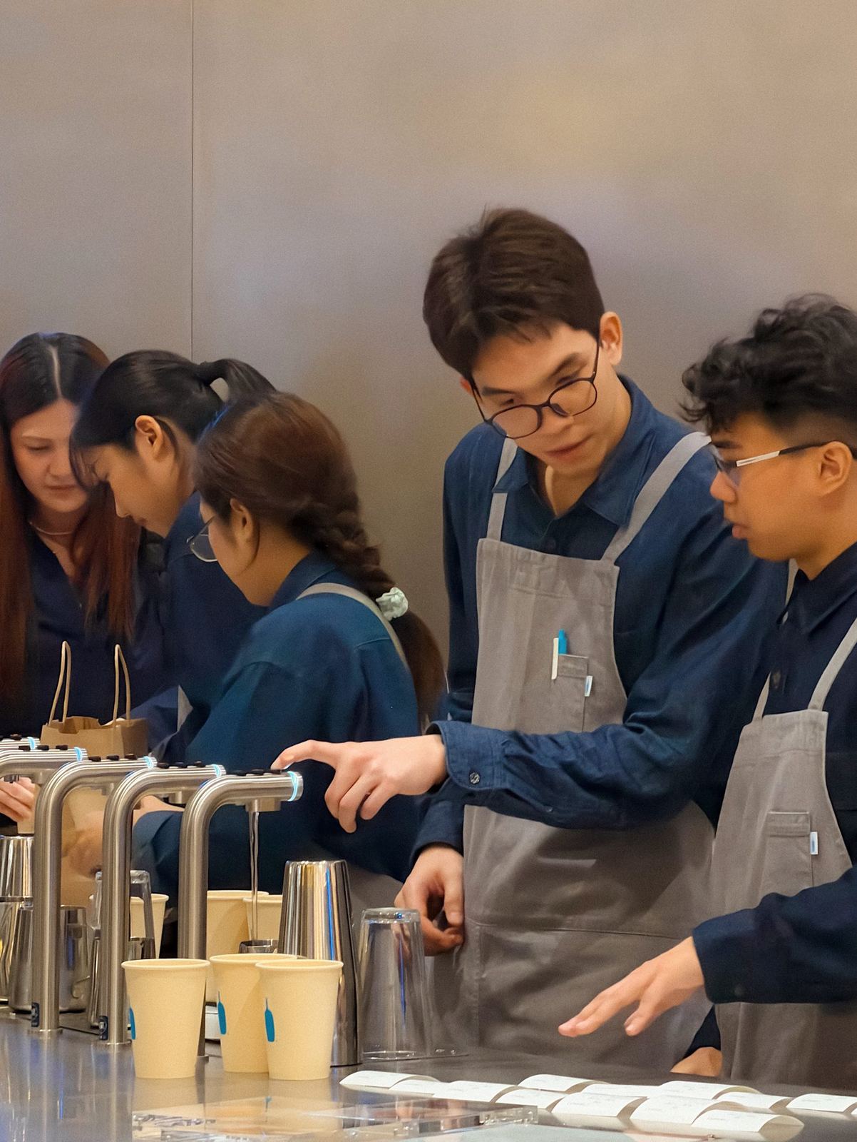 กาแฟที่ Blue Bottle Central Park