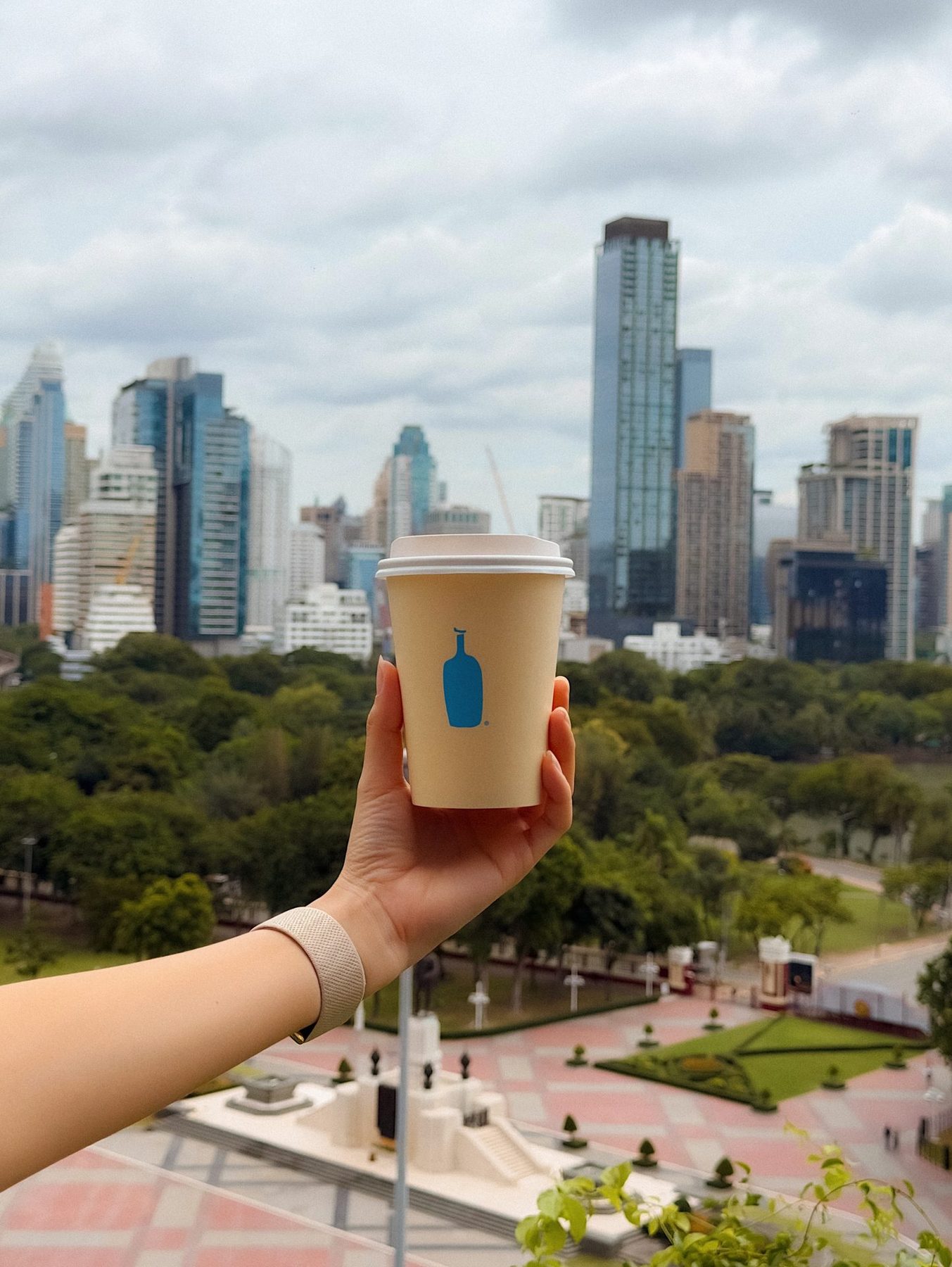 ขนมอบที่ Blue Bottle Central Park