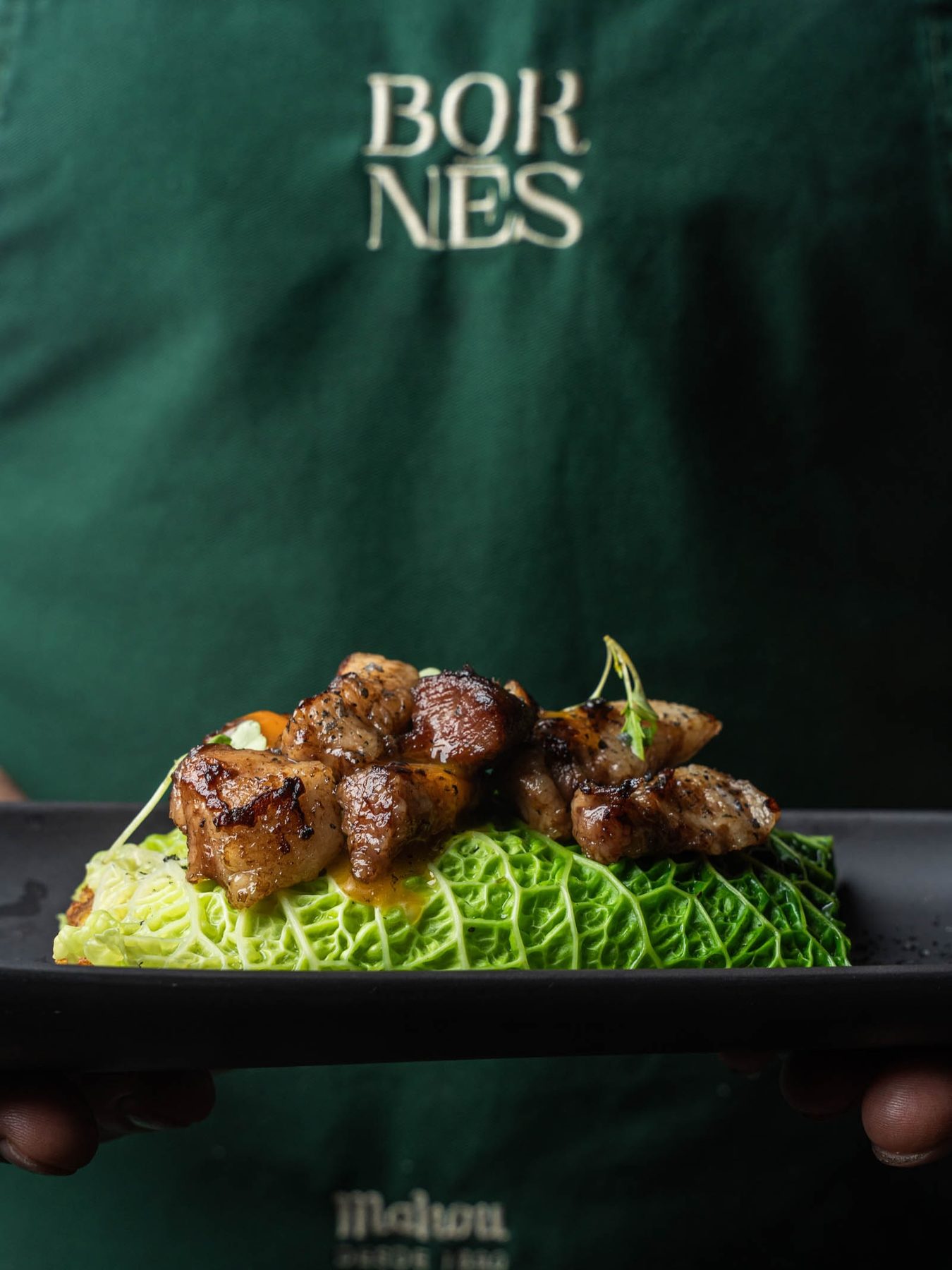 A plate at Bornès