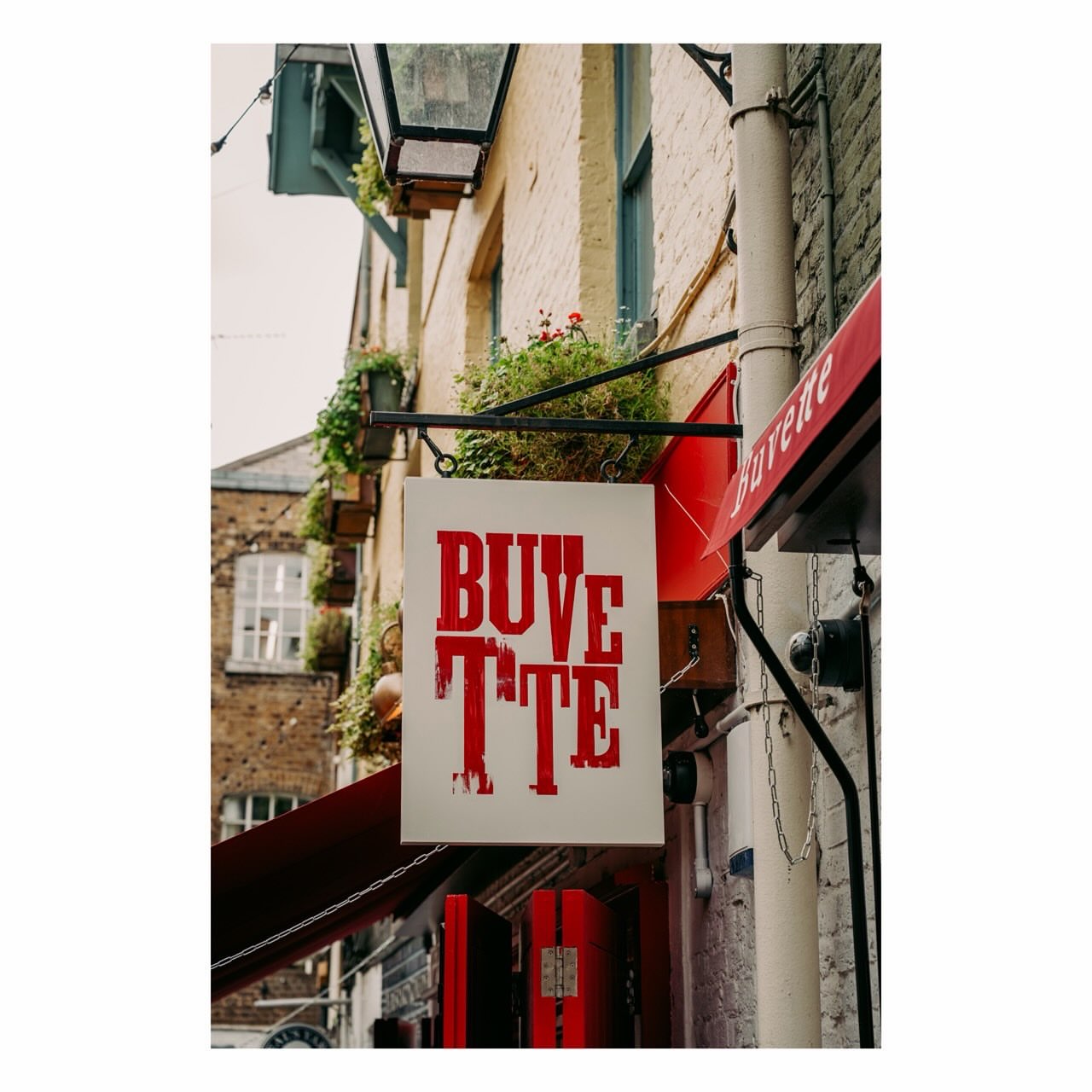 The front of Buvette in Neal’s Yard