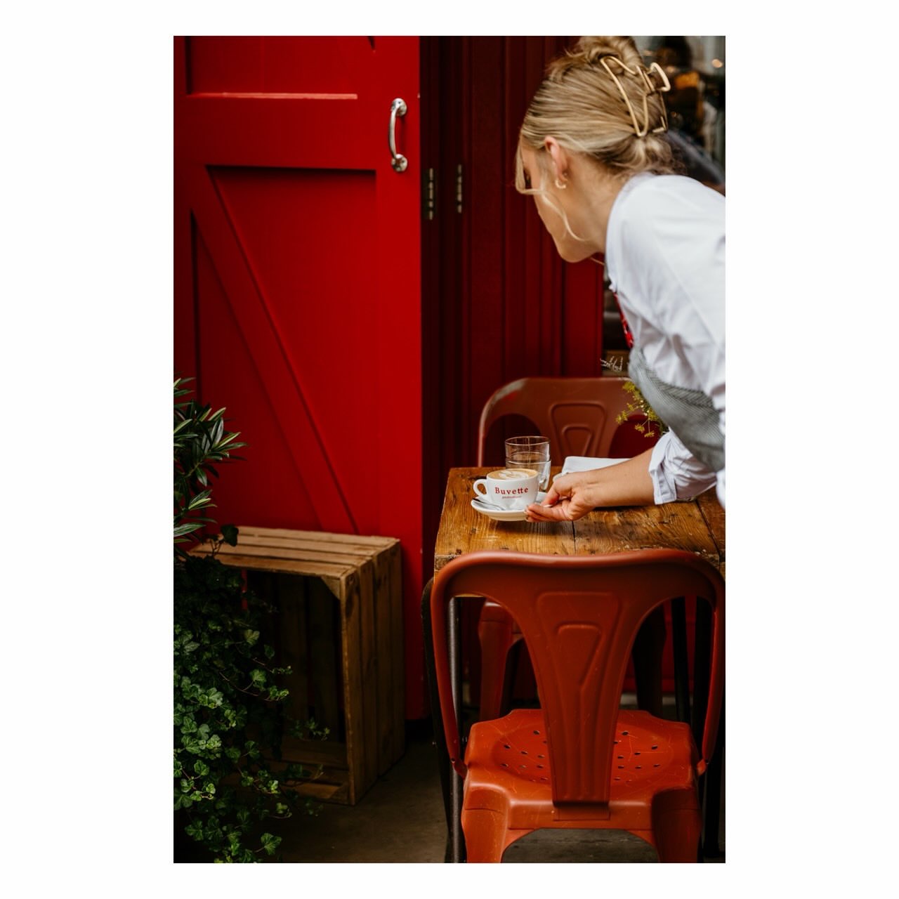 Tables at Buvette