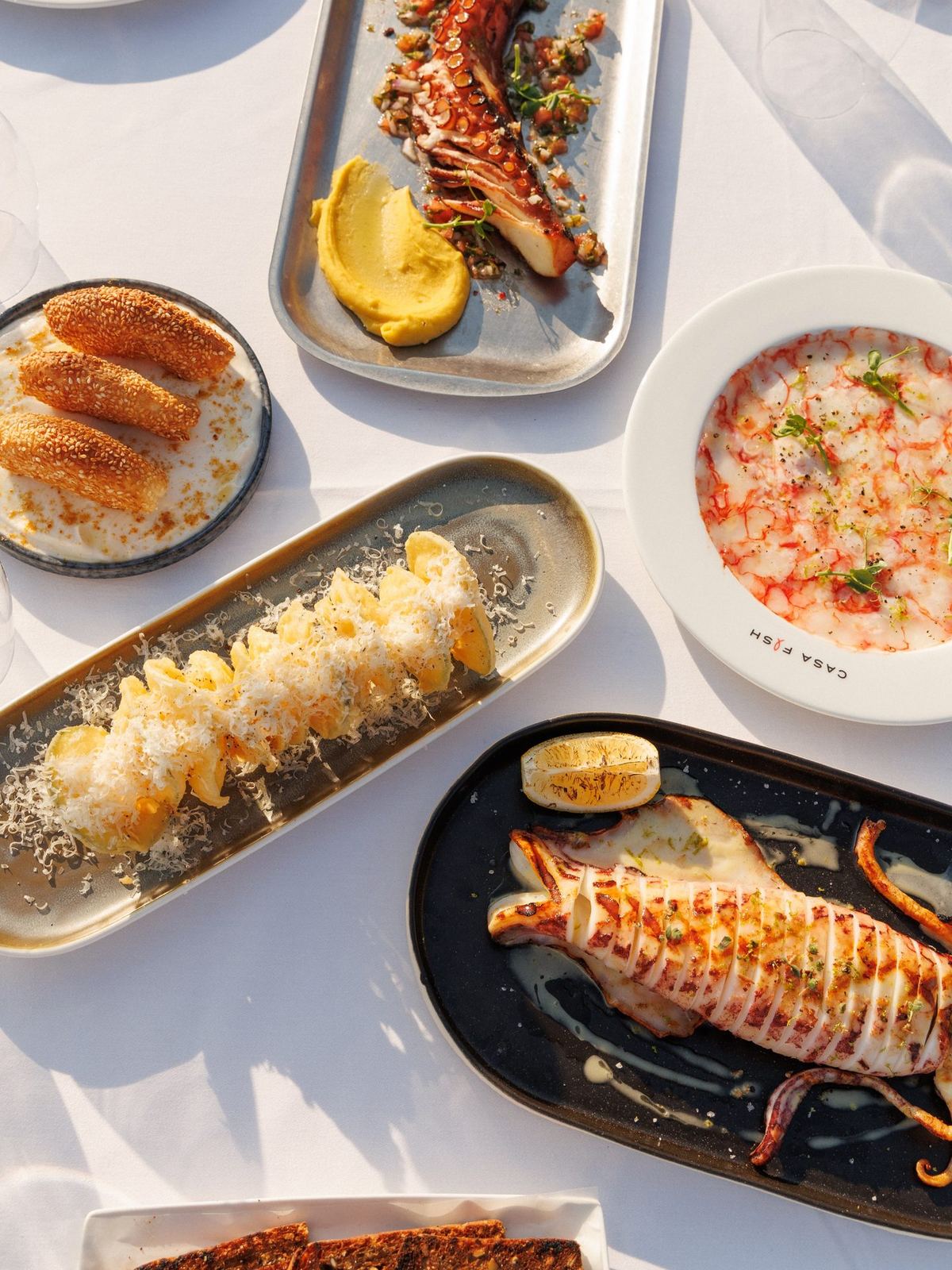 The terrace at Casa Fish