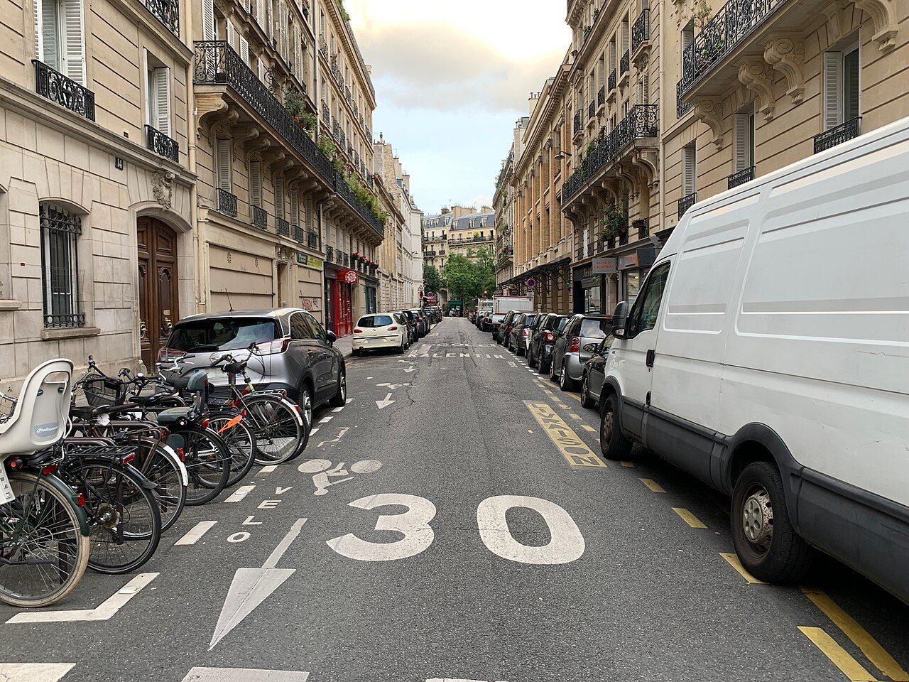 Shopfronts on Rue Choron in the 9th
