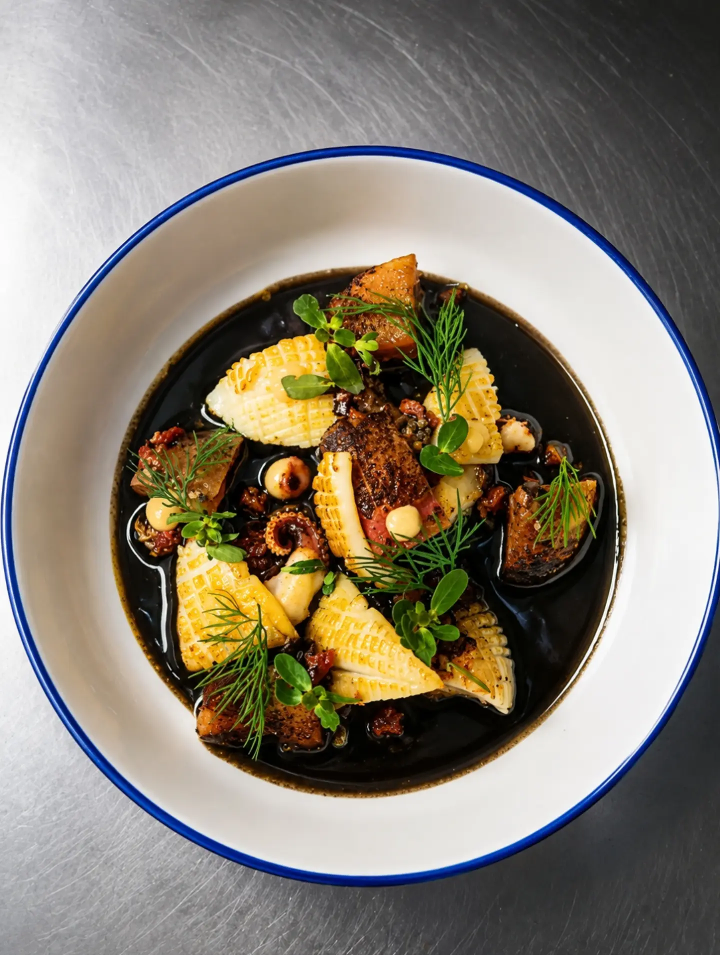 A plate at Crocus
