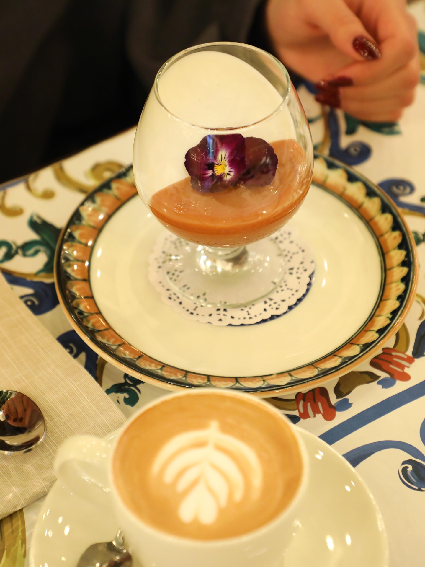 A pasta plate at Filo d'Olio, Caddebostan