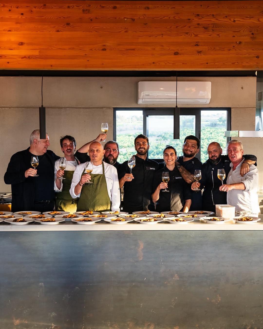 Cooking at Fonda Balmes