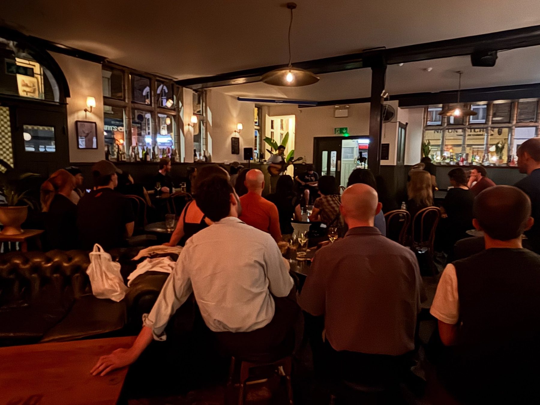 The pub lounge at The Golden Tooth on Green Lanes