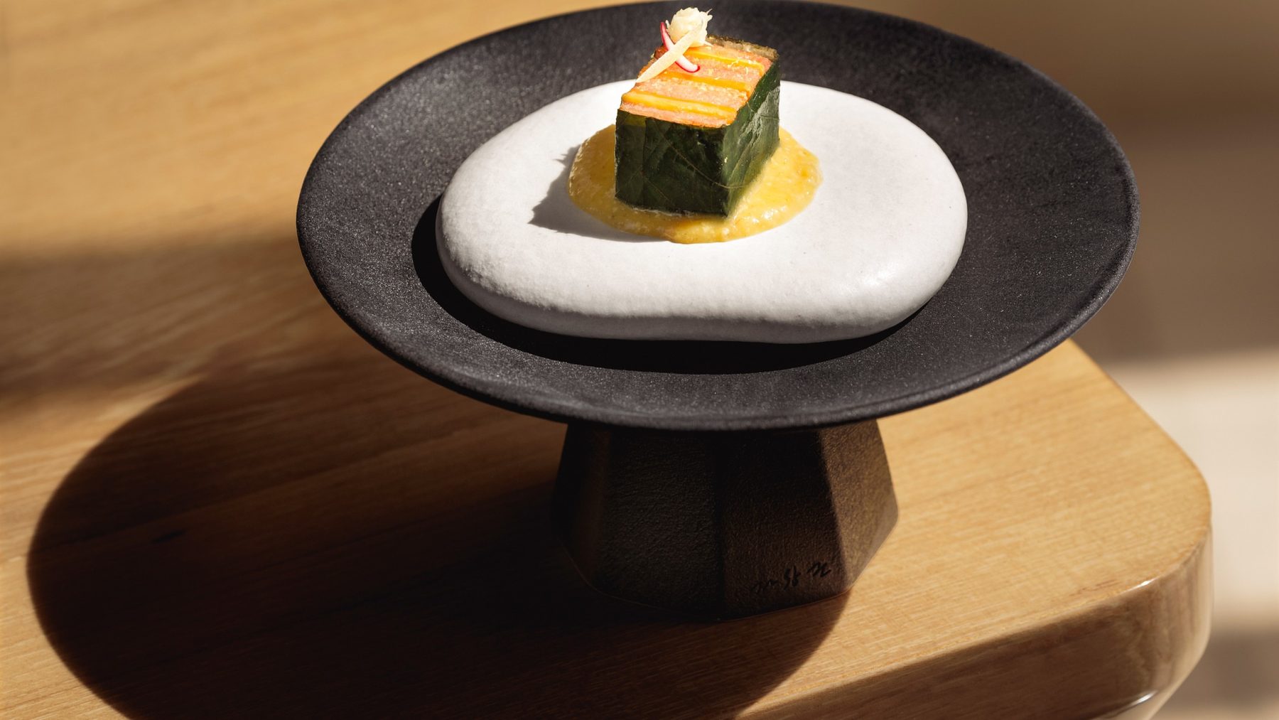 A plated course at I-Sang