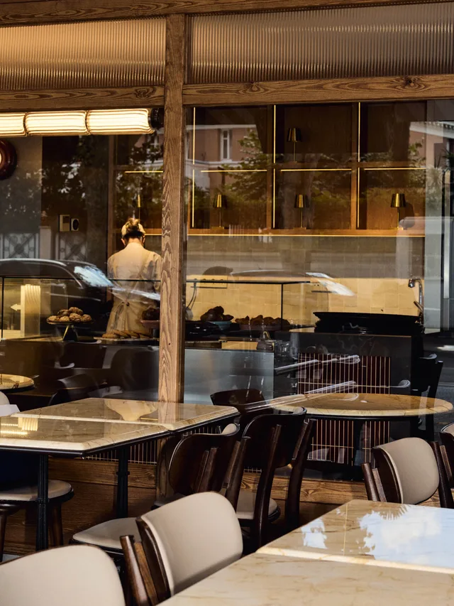 The dining room at Kanti – All Day Eatery