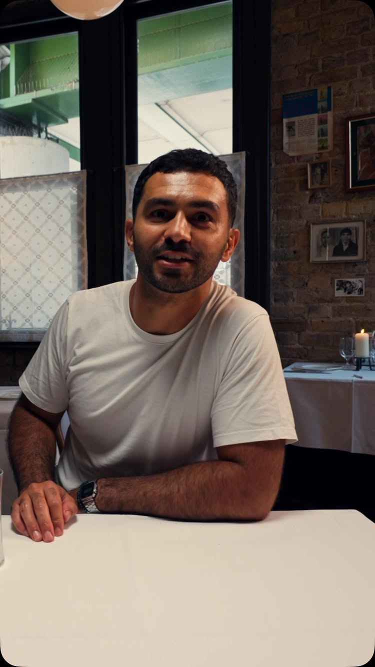 The dining room at Kismet, upstairs at The Globe Tavern