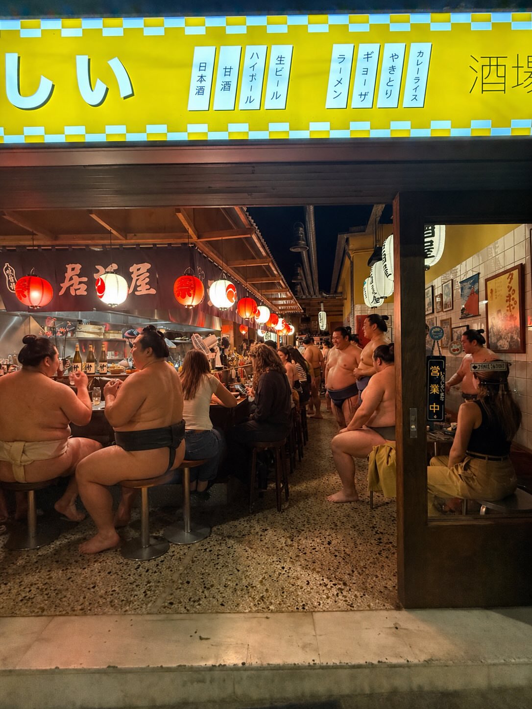 Ένα ιαπωνικό τραπέζι στο Kuchisabishii