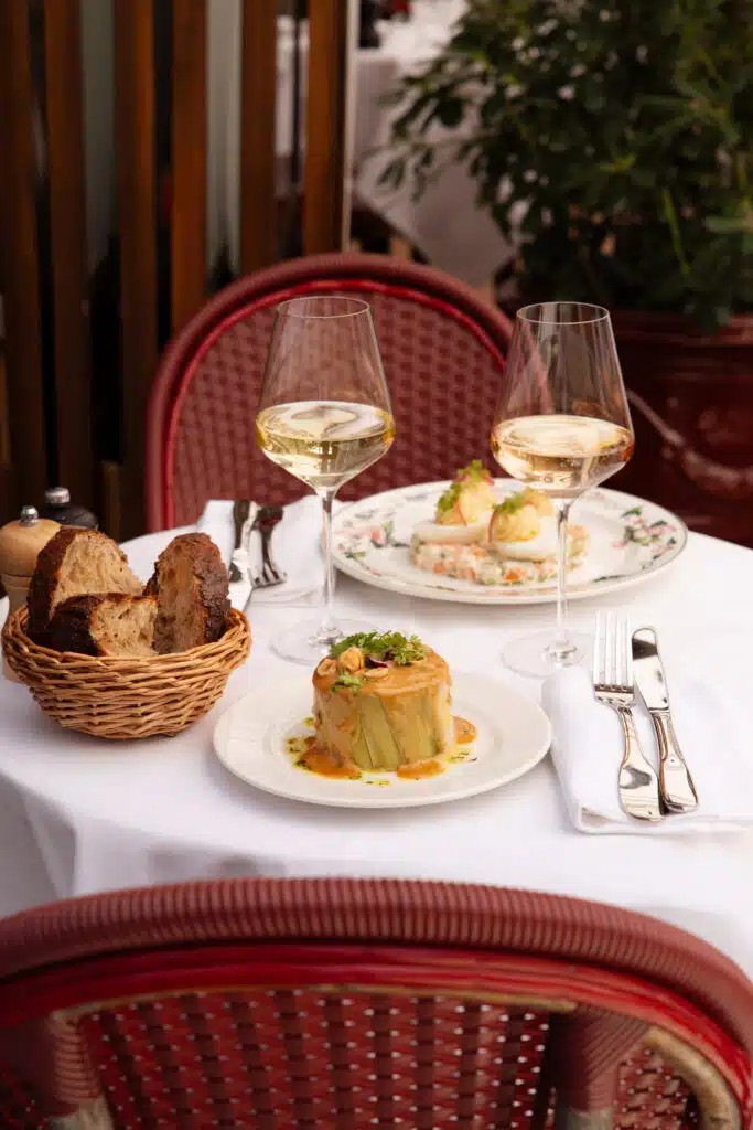 A table at Le Gratin