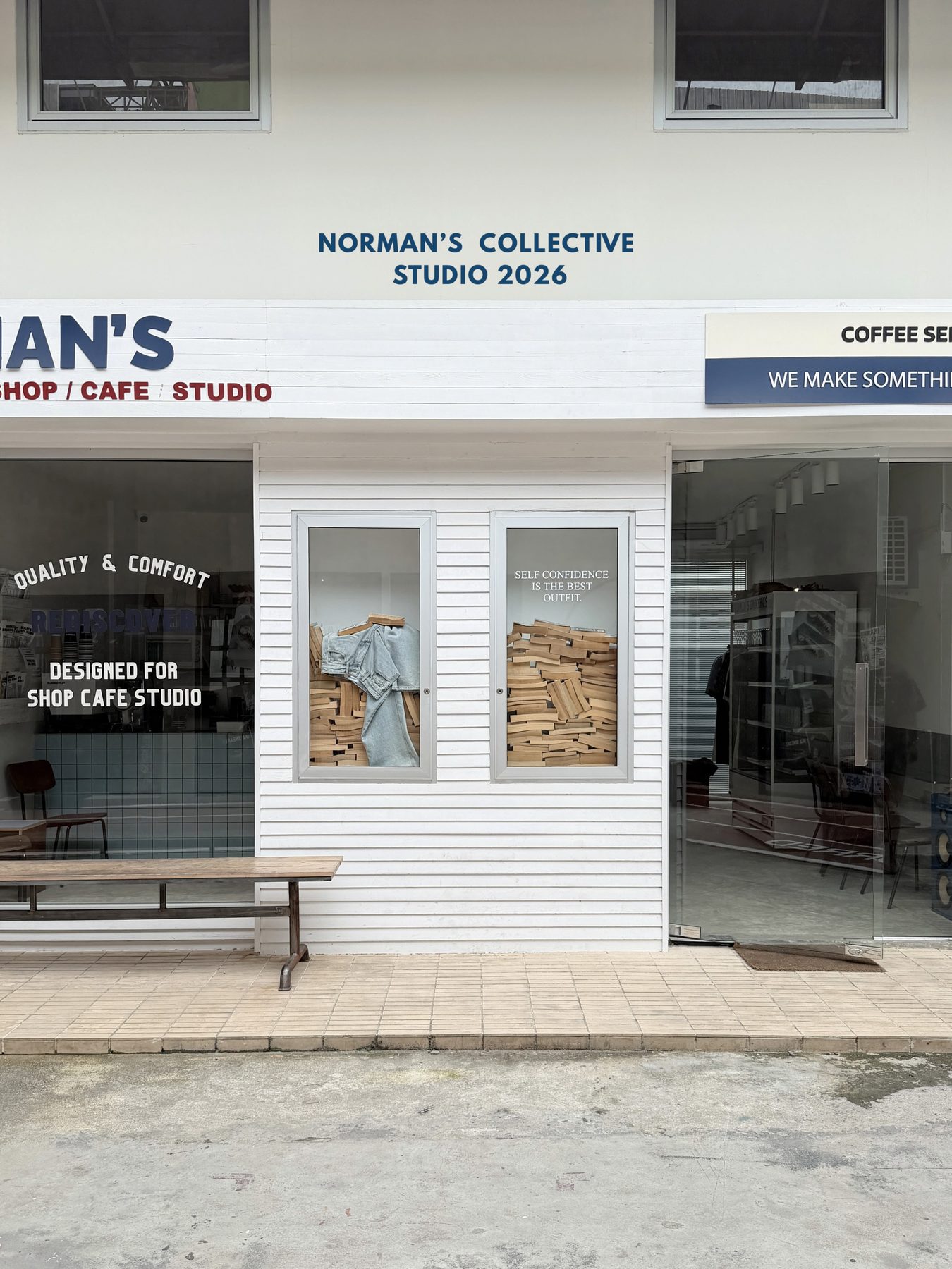 The room at Norman’s Collective