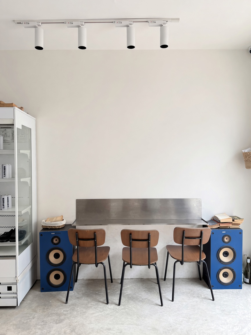 The studio-café at Norman’s Collective in Chatuchak