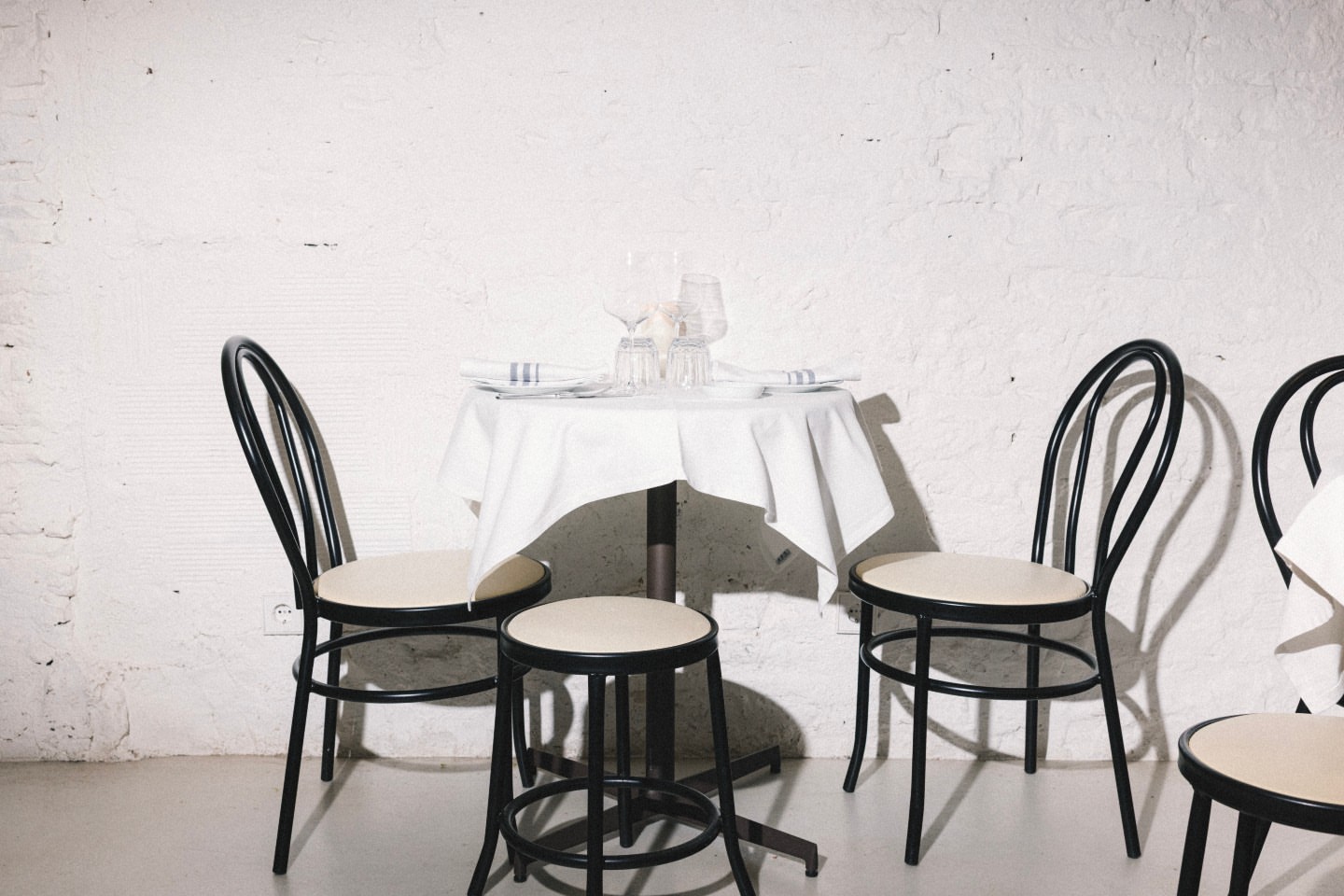 The room at Osteria Borbotta