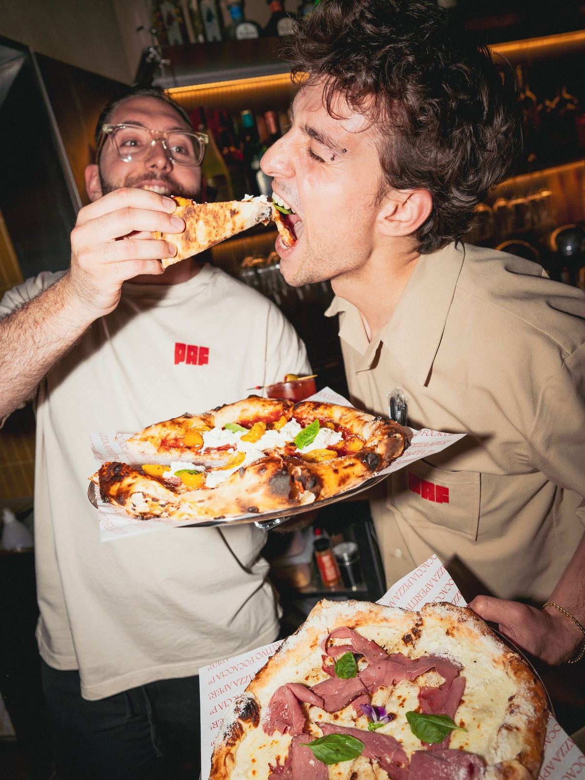 The pizza oven at PAF