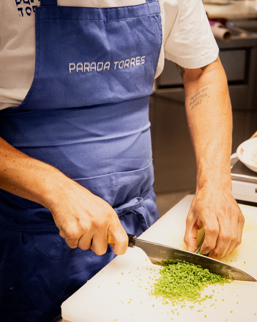 A plate at Parada Torres in Born