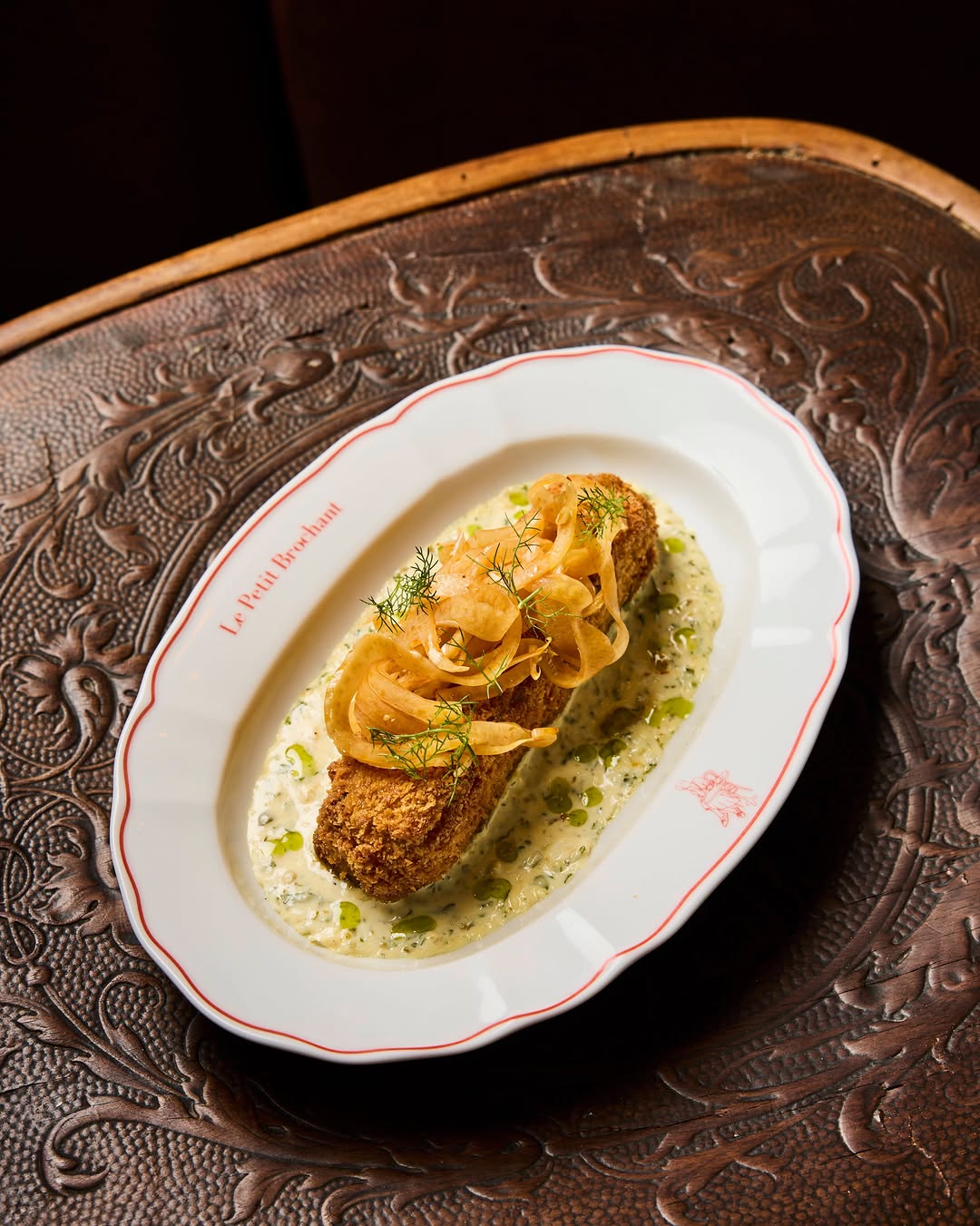 A plate at Le Petit Brochant