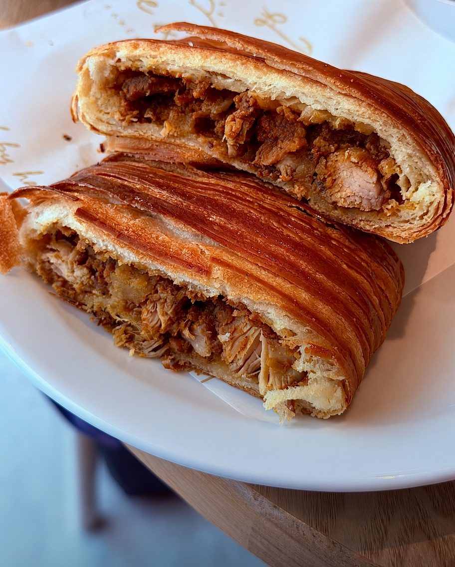The pastry case at Rise & Fold