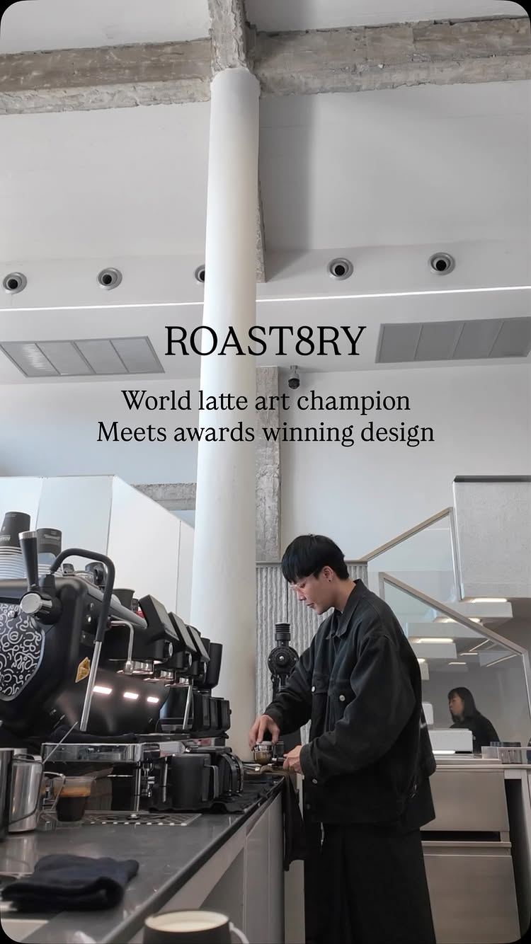 A pour at Roast8ry