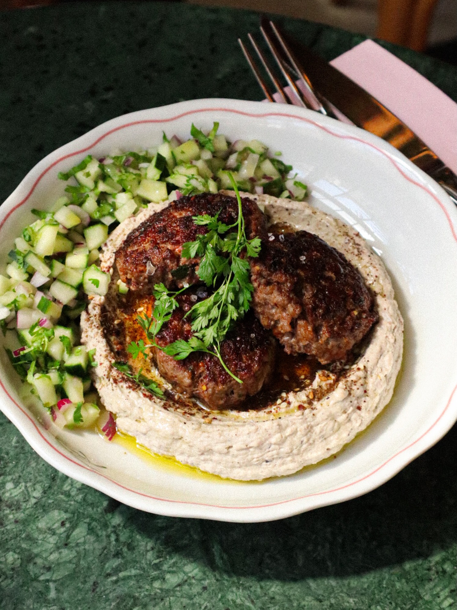 A plate at Rosie Jolie