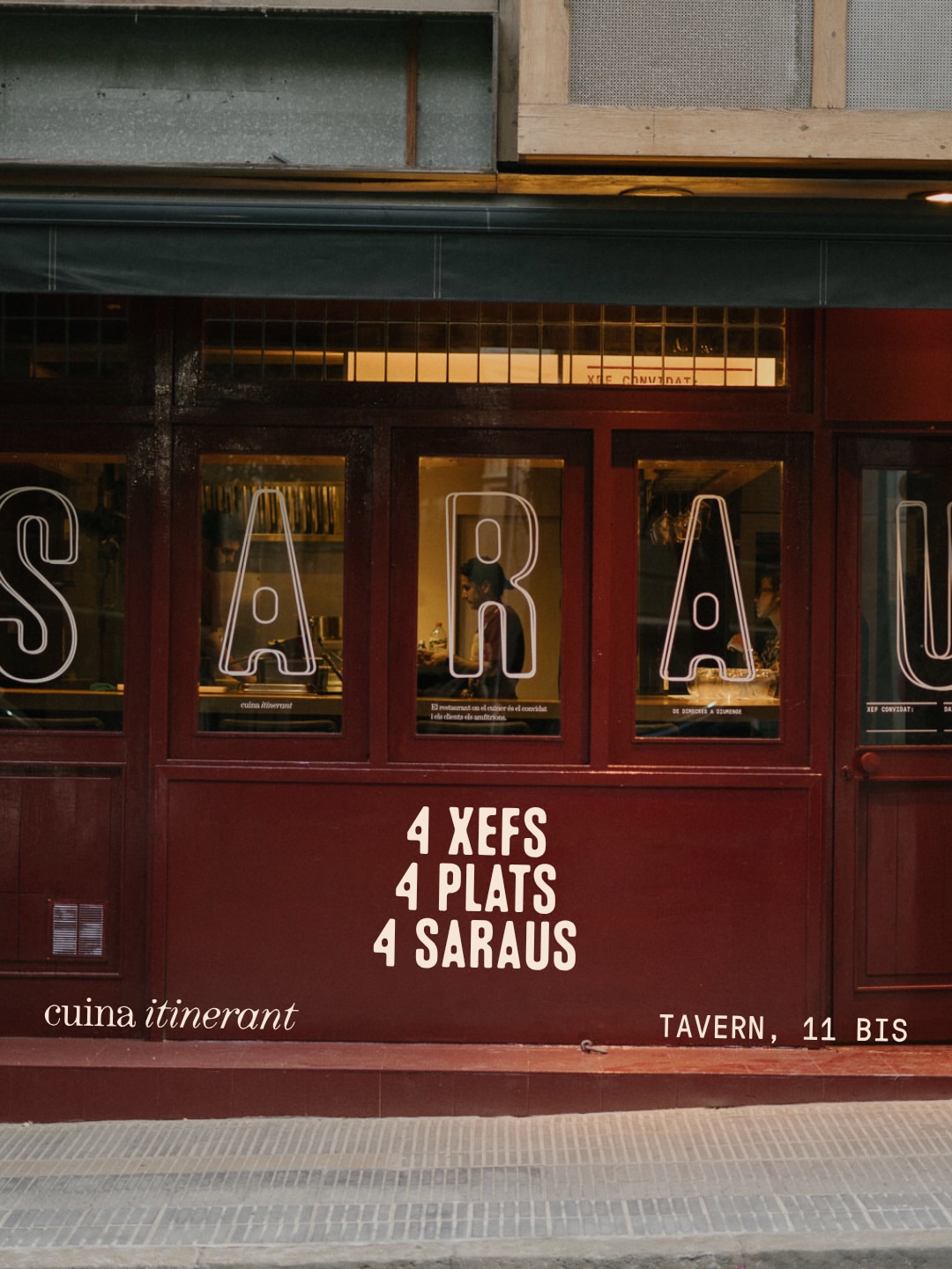 A plate from the tasting at Sarau