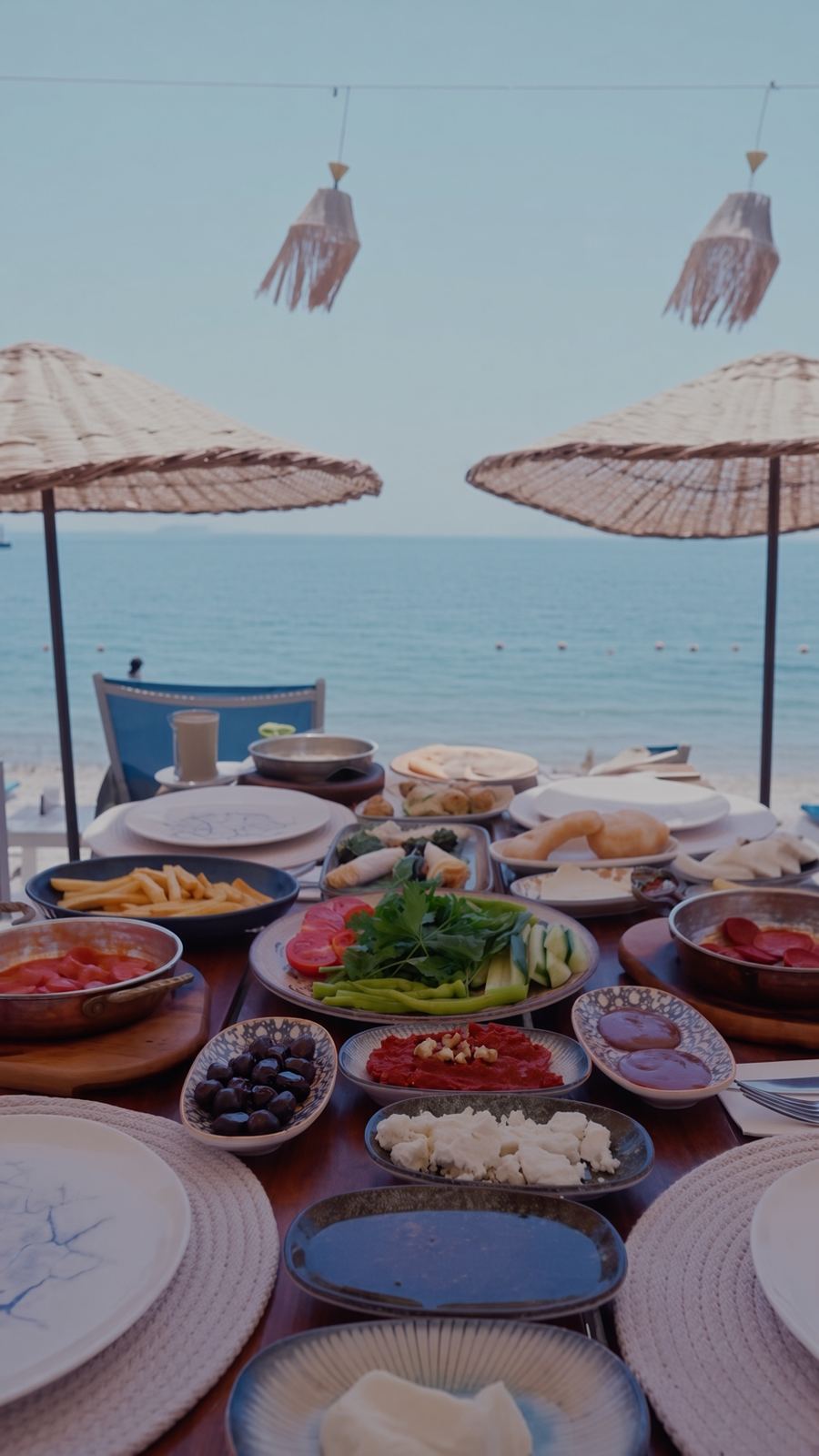 Daylight on the sand at Saye Istanbul Beach