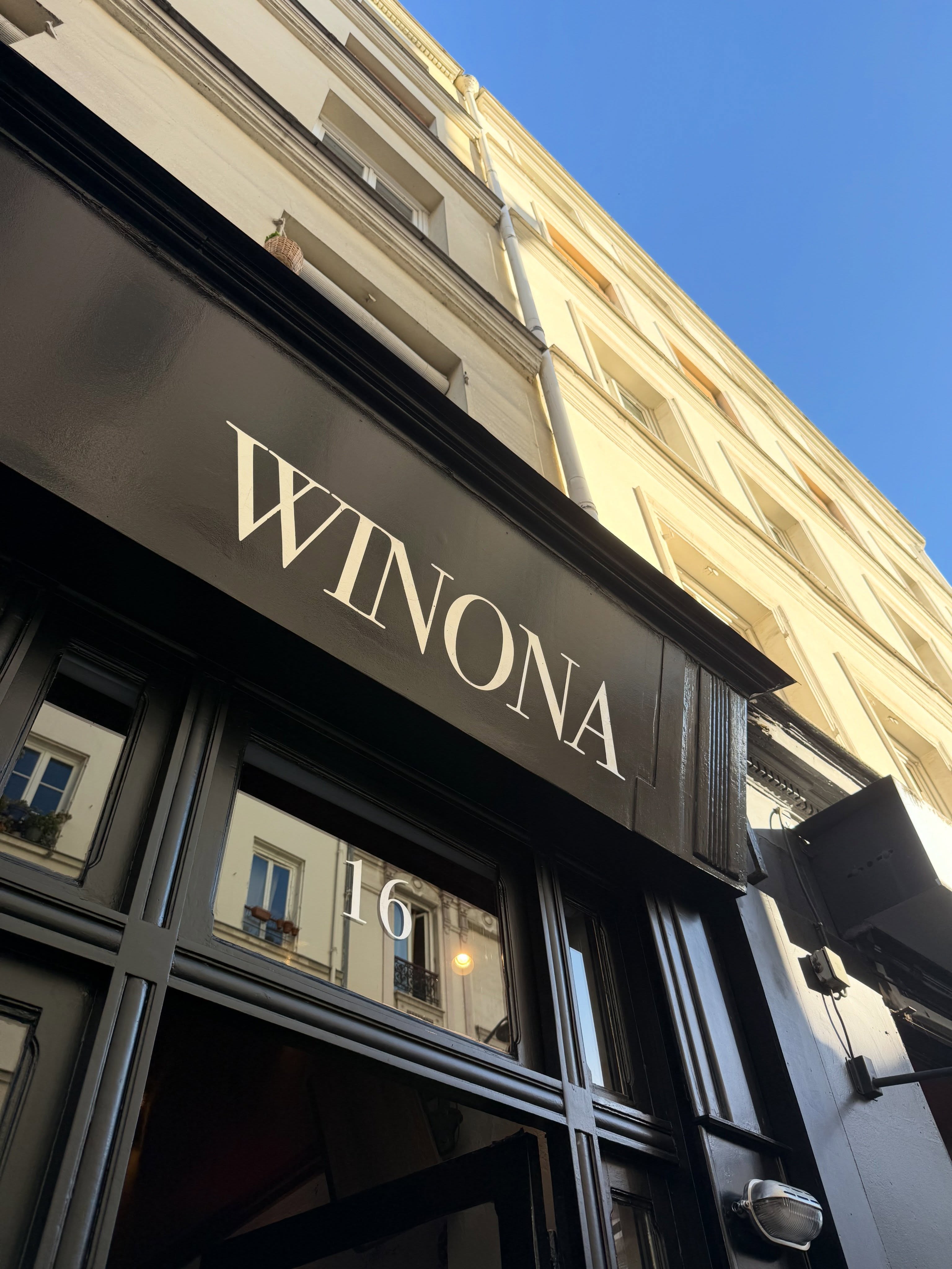 The front of Winona