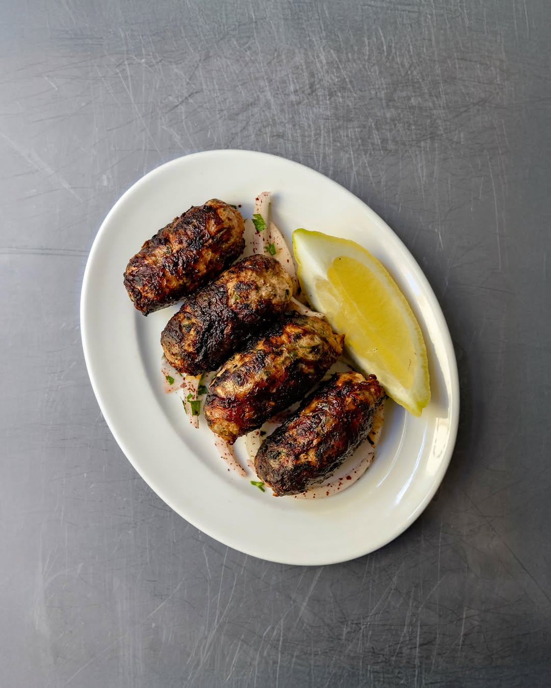 A plate at Zylia